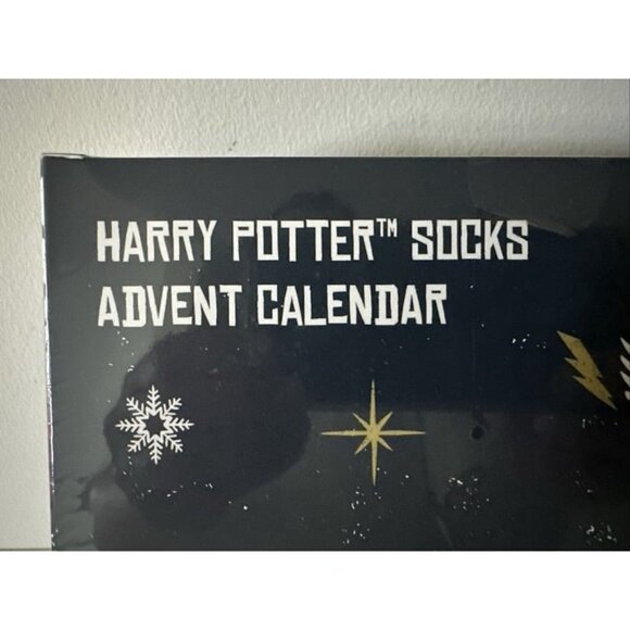 Harry Potter Advent Calendar Christmas 12 Days of Socks Sz. 9-10 Unisex Hogwarts - Picture 5 of 8